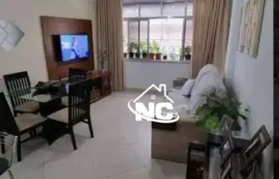 Apartamento com 2 quartos à venda, 90 m² por r$ 580.000 - santa rosa - niterói/rj