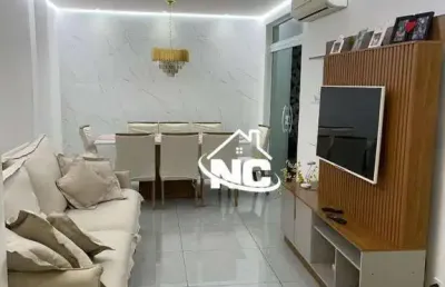 Apartamento com 3 quartos à venda, 140 m² por r$ 720.000 - icaraí - niterói/rj