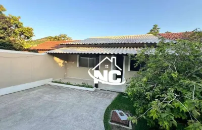 Casa linear! região oceânica com 2 quartos à venda, 105 m² por r$ 680.000 - piratininga - niterói/rj