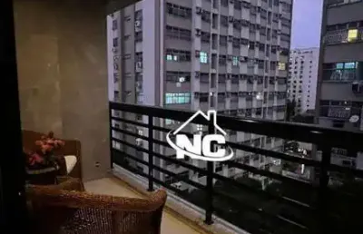 Apartamento com 4 quartos à venda, 180 m² por r$ 2.000.000 - icaraí - niterói/rj