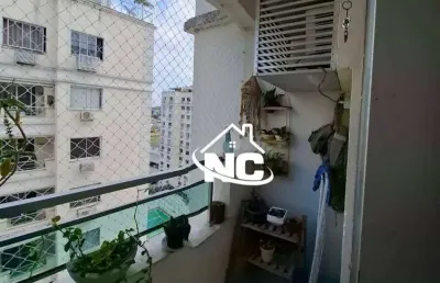 Apartamento spazio niterói garden com 3 quartos à venda, 70 m² por r$ 450.000 - barreto - niterói/rj