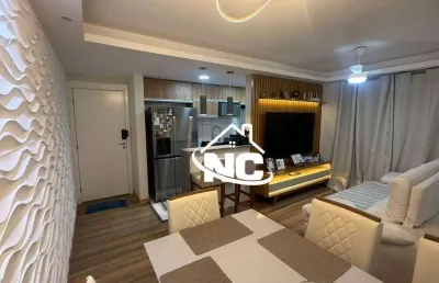 Apartamento com 3 quartos à venda, 100 m² por r$ 440.000 - maria paula - são gonçalo/rj