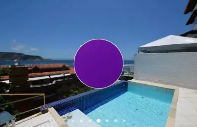 Casa com 5 qurtos à venda, 400 m² por r$ 2.500.000 - camboinhas - niterói/rj
