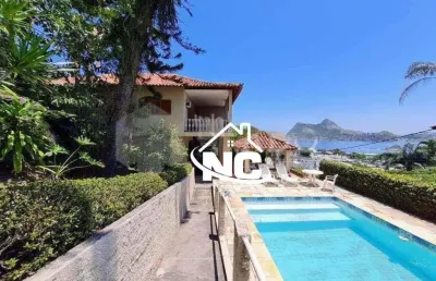 Casa com 4 quartos à venda, 360 m² por r$ 1.390.000 - charitas - niterói/rj