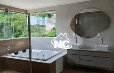 Casa com 4 quartos à venda, 320 m² por r$ 1.890.000 - itaipu - niterói/rj