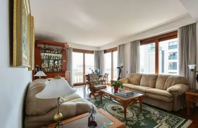 Apartamento tipo para venda em pinheiros com 4 quartos, sendo 3 suítes, 246m²