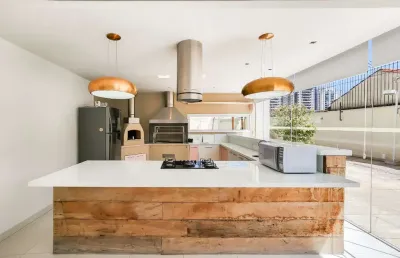 Apartamento tipo para venda em chácara santo antônio (zona sul) com 4 quartos, sendo 3 suítes, 195m²