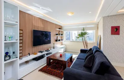Apartamento tipo para venda em vila olímpia com 3 quartos, sendo 1 suíte, 110m²