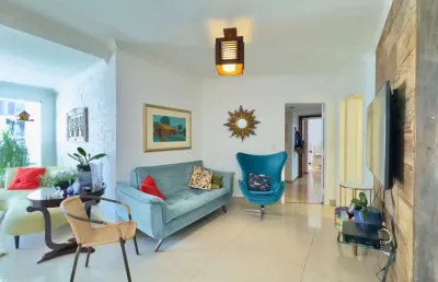 Apartamento tipo para venda em vila mascote com 3 quartos, sendo 1 suíte, 124m²
