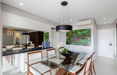 Apartamento tipo para venda em cidade monções com 3 quartos, sendo 3 suítes, 134m²