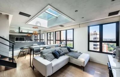 Cobertura para venda em morumbi com 1 quarto, sendo 1 suíte, 140m²
