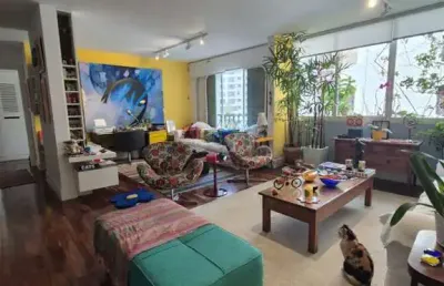Apartamento tipo para venda em vila nova conceição com 2 quartos, sendo 1 suíte, 128m²