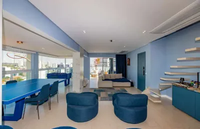 Cobertura para venda em brooklin com 3 quartos, sendo 3 suítes, 227m²
