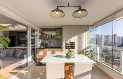 Apartamento tipo para venda em cambuci com 3 quartos, sendo 2 suítes, 103m²