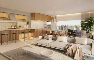 Apartamento tipo para venda em campo belo com 3 quartos, sendo 3 suítes, 131m²