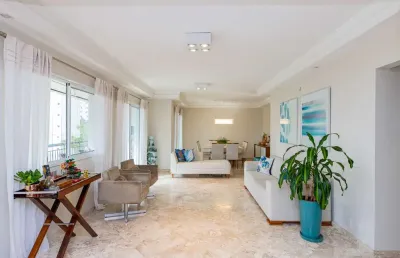 Apartamento tipo para venda em alto da boa vista com 3 quartos, sendo 3 suítes, 171m²
