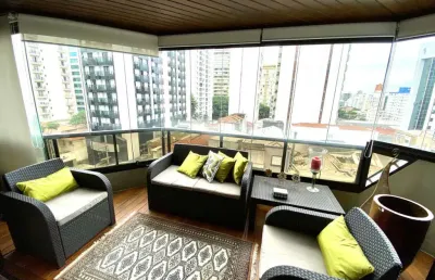Apartamento tipo para venda em jardim paulista com 4 quartos, sendo 2 suítes, 187m²