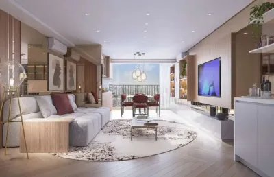 Apartamento tipo para venda em vila clementino com 2 quartos, sendo 2 suítes, 76m²