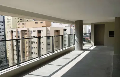 Apartamento tipo para venda em brooklin paulista com 4 quartos, sendo 3 suítes, 205m²