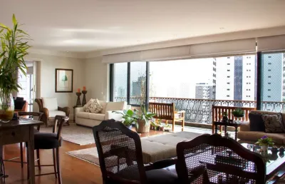 Apartamento tipo para venda em santo amaro com 3 quartos, sendo 2 suítes, 296m²