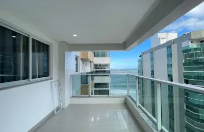 Apartamento 3 quartos com vista mar pronto para morar na praia do morro