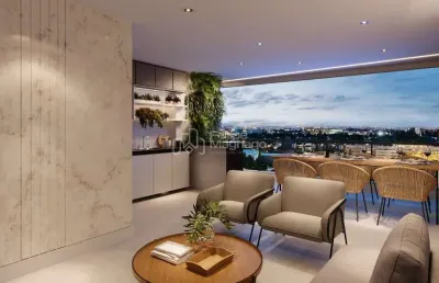 Apartamento de 2 e 3 quartos a 300 metros do mar na praia do morro