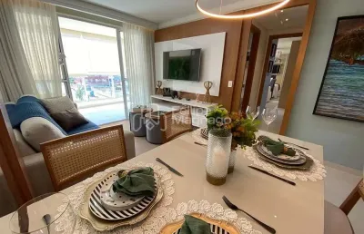 Apartamento 2 quartos pronto para morar na praia do morro