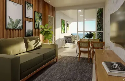 Apartamento 2 e 3 quartos 2ª quadra do mar na praia do morro
