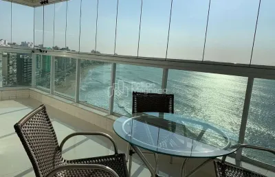 Apartamento de 3 quartos a venda de frente para o mar com vista panoramica para a praia do morro em guarapari