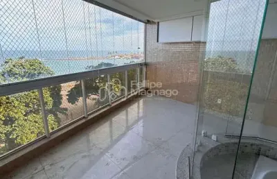 Apartamento de 4 quartos de frente para a praia das castanheiras a venda em guarapari