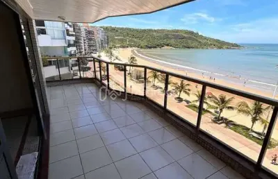 Apartamento de 4 quartos a venda de frente para o mar da praia do morro em guarapari
