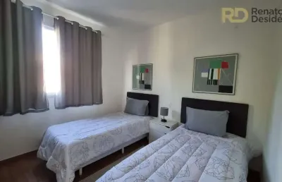 Apto com 2 quartos sendo 1 suíte com 1 vaga de garagem