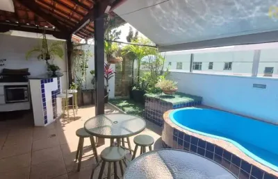 Cobertura com 3 dormitórios à venda, 132 m² - boa vista - belo horizonte/mg