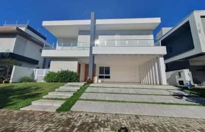 Linda casa de condomínio para venda com 4 suítes - rio tavares - florianópolis / sc