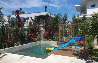 Casa de condomínio para venda 303m² com 4 dorm - rio tavares - florianópolis / sc