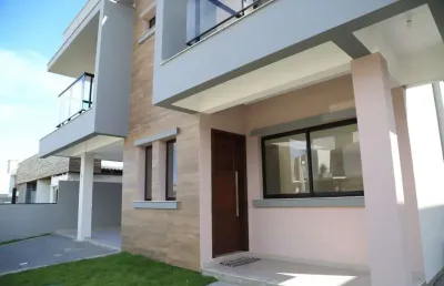Casa para venda com 142m² com 3 quartos em campeche - florianópolis - sc