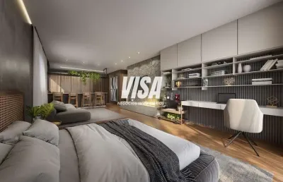 Apartamento com 1 quarto à venda na rua charles ferrari, 608, kobrasol, são josé por r$ 550.000