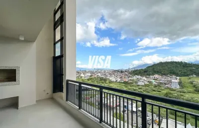 Apartamento com 2 quartos à venda na avenida da pedra branca, 216, pedra branca, palhoça por r$ 950.000