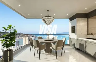 Apartamento com 4 quartos à venda na rua 129, 50, centro, itapema por r$ 4.261.000