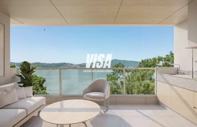Apartamento com 3 quartos à venda na servidão apolinário d'avila, 1, coqueiros, florianópolis por r$ 1.592.627
