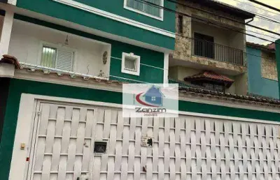 Sobrado com 4 dormitórios à venda, 72 m² por r$ 520.000,00 - jardim silvana - santo andré/sp