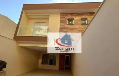 Sobrado com 3 dormitórios à venda, 200 m² por r$ 1.150.000,00 - vila santa angelina - são bernardo do campo/sp