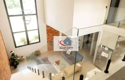 Sobrado com 3 dormitórios à venda, 360 m² por r$ 2.800.000,00 - residencial beira da mata - indaiatuba/sp