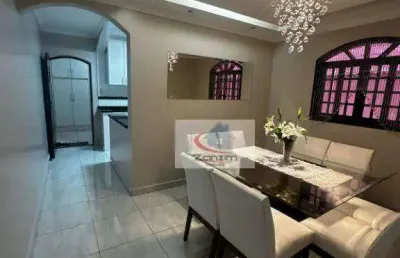 Sobrado com 3 dormitórios à venda, 302 m² por r$ 645.000,00 - dos casa - são bernardo do campo/sp