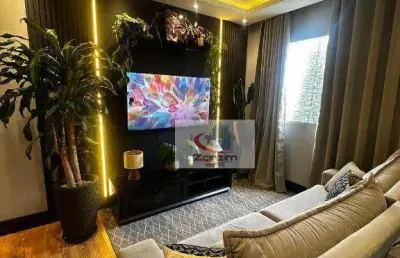 Apartamento com 3 dormitórios para alugar, 67 m² por r$ 2.700,00/mês - parque terra nova - são bernardo do campo/sp