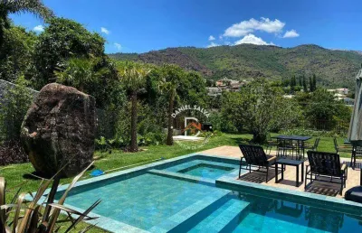 Casa com 4 dormitórios à venda, 500 m² por r$ 5.800.000,00 - condomínio flamboyant - atibaia/sp