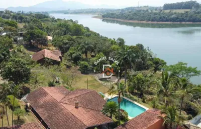 Chácara com 6 dormitórios (02 suítes) à venda, 3069 m² por r$ 1.900.000 - condomínio fechado pinhal - piracaia/sp