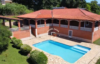 Chácara com 4 dormitórios à venda, 1368 m² por r$ 939.000,00 - tanque - atibaia/sp