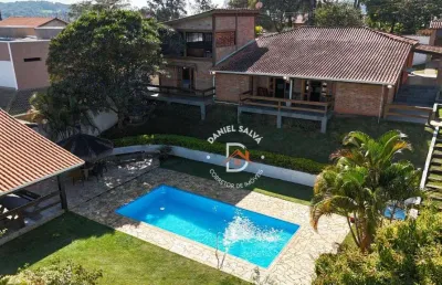 (vd) chácara com 3 dormitórios (2 suítes) à venda, 1000 m² por r$ 899.000 - estância san remo - atibaia/sp