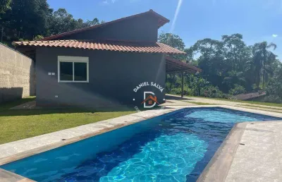 Chácara com 3 dormitórios à venda, 1066 m² por r$ 880.000,00 - jardim maracanã - atibaia/sp